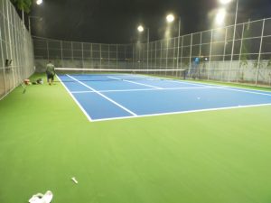 Thi công sân tennis
